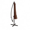 WestinTrends 10 Ft Outdoor Patio Cantilever Offset Umbrella with Base Weights - 3 of 3