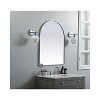 Elegant Lighting Metal Frame Arch Mirror 27x36 Inch in Silver - 3 of 4