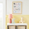 Milestone 4" x 4" Image Opening Picture Frame - Multi Bright with Natural Frame - Cloud Island™ - 2 of 4
