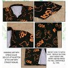 LA LEELA Mens Hawaiian Short Sleeve Button Down Shirt Men's Halloween Costumes Shirt Vacation Casual Summer Beach Shirts for Men Funny - 4 of 4
