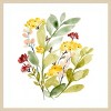 Amanti Art Spring Sprigs Collection C by Jennifer Goldberger Wood Framed Wall Art Print - 4 of 4