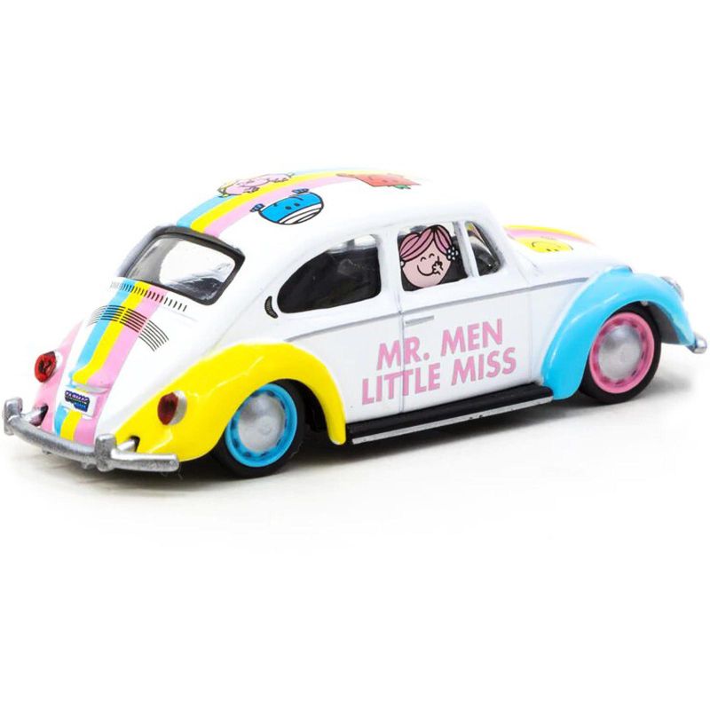 Volkswagen Beetle Low Rider "Mr. Men Little Miss" "Collaboration Model" 1/64 Diecast Model Car by Schuco & Tarmac Works, 2 of 4