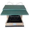 JCS Wildlife Large Poly Hopper Bird Feeder  - Mounting Pole Bundles Available! - 4 of 4