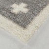 Sesto Geometric Kids' Area Rug Cream/Gray - Balta Rugs - 4 of 4