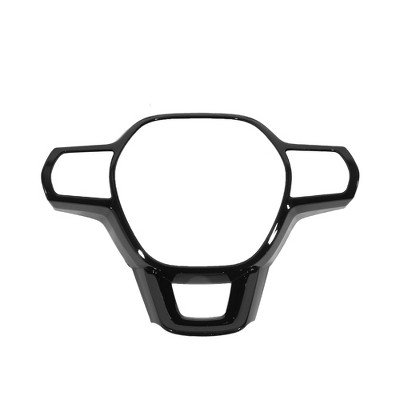 Unique Bargains Steering Wheel Cover Trim Frame Edge for Honda Civic 11th