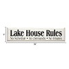 Slickblue Lake Life Wall Decor – Rustic Lake House Rules Wood Sign – Cottage Vibe Wall Accent 9x36, 10 Color Options - 3 of 3