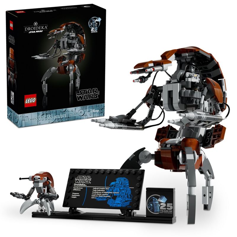 LEGO Star Wars Droideka Build and Display Set 75381, 1 of 9