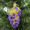 3.5 Inch Purple Grape Fruit Woody Vine Jams Tree Ornaments - image 2 of 3