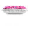 Stupell Industries Merry Christmas over Pink Stripes Indoor Pillow, 14 x 20 - 2 of 3