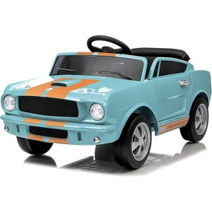 12V Ride on Licensed Shelby GT350, Battery Powered Ride on Toys for Toddlers with Remote Control, Ford Kids Electric Vehicle - 1 of 4