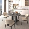 PAGED Extendable Dining Table for 6/10 Person, Modern Kitchen Table for Living Room, Dining Room, 62.99" to 78.74" - 2 of 4