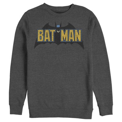 Men's Batman Caped Crusader Logo Sweatshirt