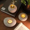 JDICTION 3Pcs Tealight Candle Holder Silicone Molds - For Resin, Plaster, Cement Concrete, Epoxy, DIY Home Décor Moulds, Perfect for Beginners - 4 of 4