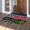 Briarwood Lane Summer Coir Doormat 30x18 Geraniums For Summer Coir Doormat - 2 of 2