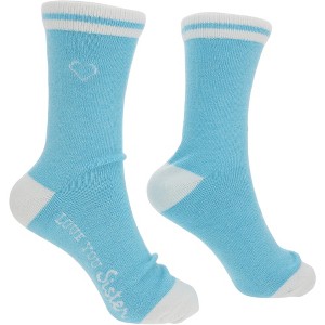 Pavilion Gift Company - Sister - Ladies Crew Socks - Socks - 1 of 4