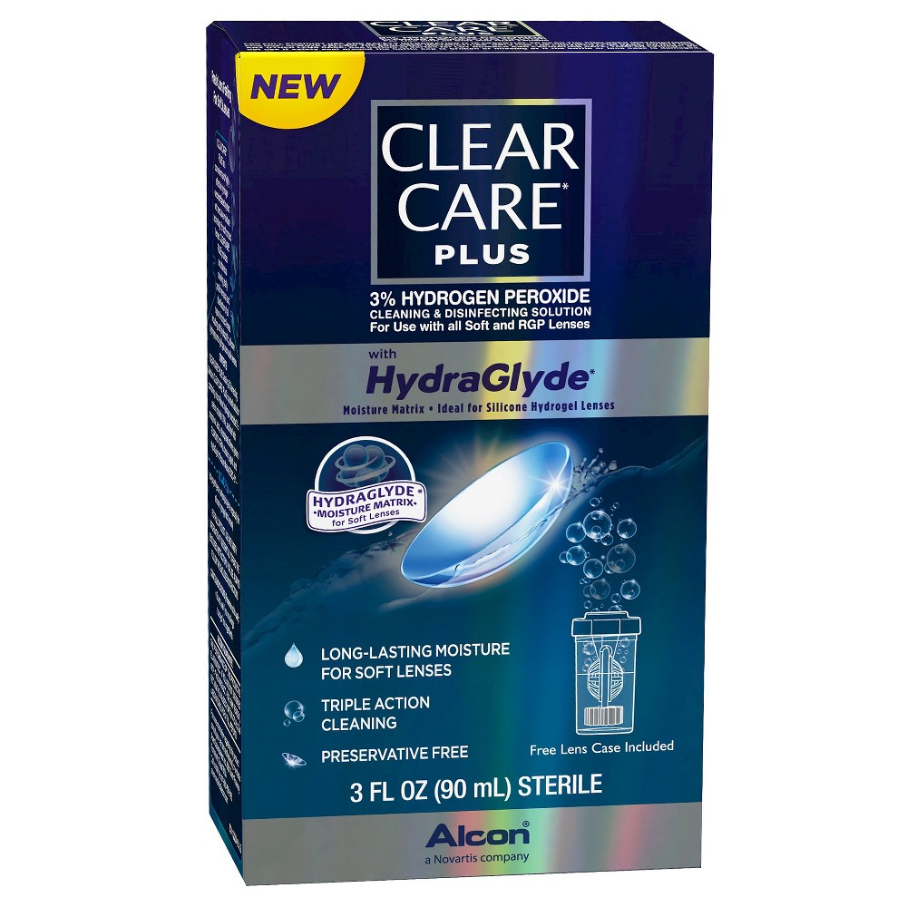 UPC 300650363426 product image for Clear Care Plus with HydraGlyde - 3 fl oz | upcitemdb.com
