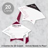 Big Dot of Happiness Maroon Grad - Best is Yet to Come - 2-in-1 Burgundy Graduation Party Cards - Activity Duo Games - Set of 20 - 2 of 4