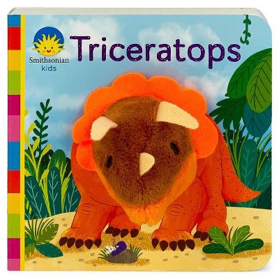 Triceratops - (Smithsonian Kids Finger Puppet Board Book) by  Jaye Garnett (Board Book)