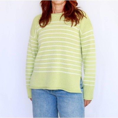 Women's Dakota Striped Sweater - Hem & Thread
