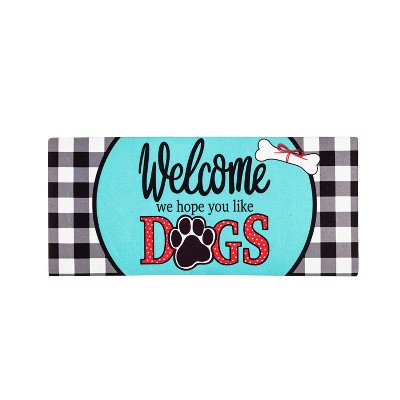 Hope You Like Dogs Sassafras Switch Mat