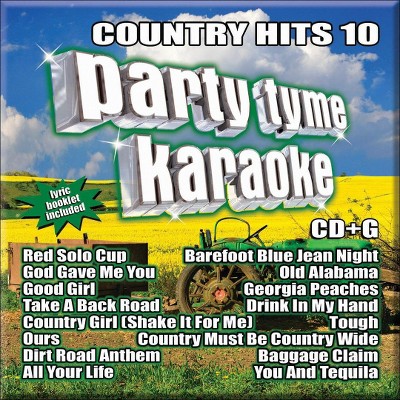 Karaoke - Party Tyme Karaoke: Country Hits, Vol. 10 (CD)