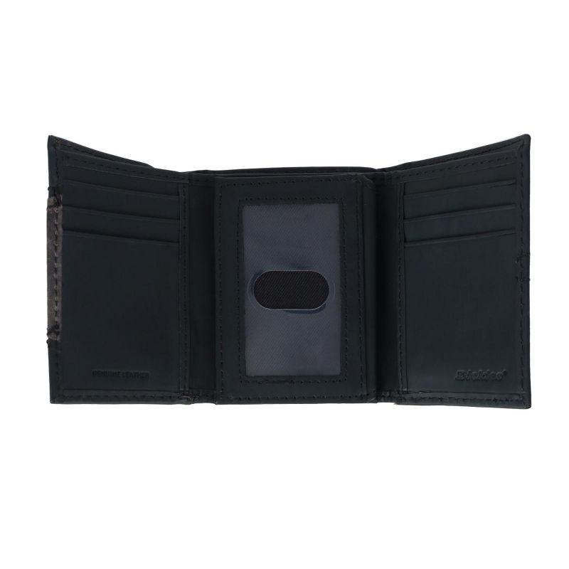 Dickies Men's Leather Extra Capacity Trifold Wallet, 3 of 5