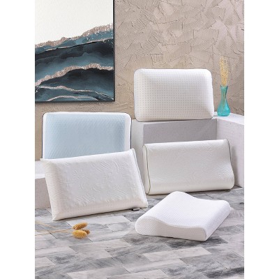 Queen Size Blue Gel Memory Foam Pillow