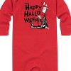Boys' Dr. Seuss Happy Halloween Skeleton Cat  - Red - 18 Months - 2 of 4