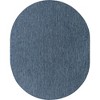 Unique Loom Outdoor Solid Solid Woven Area Rug - 2 of 4