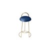 Meridian Furniture,Ring Navy Velvet Counter Stool - 3 of 4