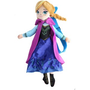 Disney Frozen Anna 14" Plush Backpack - 1 of 3