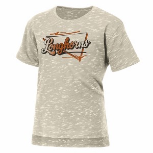 NCAA Texas Longhorns Girls' Crew Neck T-Shirt - 1 of 3