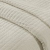 Sapphtopaz Comforter Set Bedding Quilt Set Simple Solid Color Reversible Quilt Set - 3 of 4
