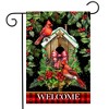 Briarwood Lane Winter Christmas Garden Flag 12x18 For Outdoor Holiday Birdhouse For Christmas Garden Flag Flags For Outside - 2 of 4