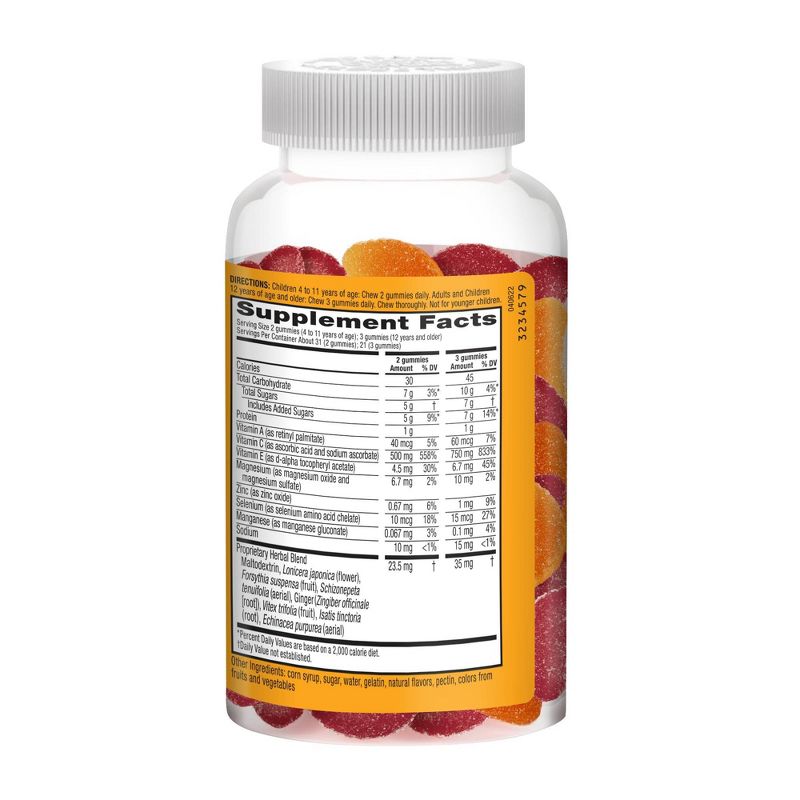 Airborne Vitamin C Gummies - Mixed Berry - 63ct, 5 of 6