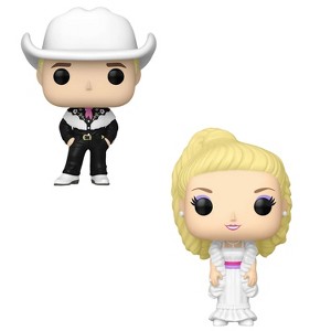 Funko Pop! 2 Pack Western Ken #1446 & Crystal Barbie #124 - 1 of 3