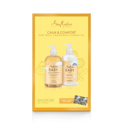 Image of SheaMoisture Raw Shea Chamomile & Argan Oil Bath and Body Gift Set - 3ct