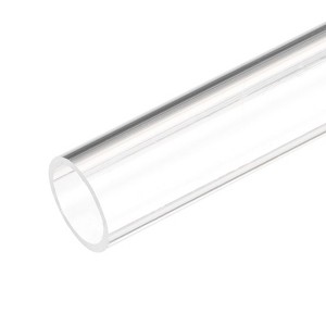 Unique Bargains Lamp and Lantern Water Cooling System Acrylic Rigid Round Pipe Clear 10" - 1 of 4