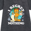 Girls' - Garfield - I Regret Nothing Graphic Short Sleeve Fleece Dress - 2 of 3