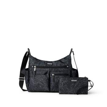 baggallini Women's Anywhere Large Hobo Handbag with RFID Wristlet