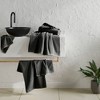 Isla Jade 6pc Popcorn Hand Towels Set Midnight - 2 of 4