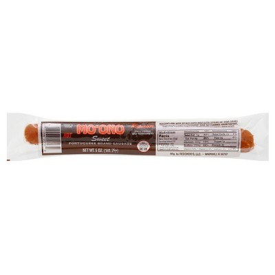 Redondo's Mo'ono Sweet Portuguese Hot Sausage - 5oz : Target