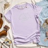 Simply Sage Market Women's Embroidered Venice Italy Short Sleeve Garment Dyed Tee - 3 of 3