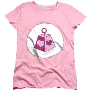 Women's Care Bears Cousins Lotsa Heart Elephant Belly T-Shirt - 1 of 4