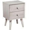 Alpine Furniture Flynn Nightstand, Gray - 4 of 4
