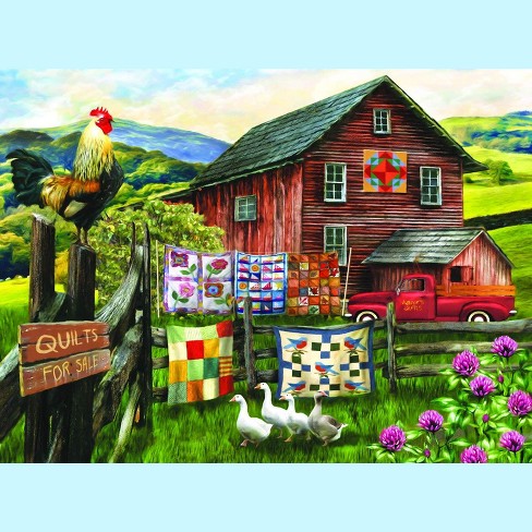 2-Pack of 1000-Piece Jigsaw Puzzles, Pine Cabin & Summer Estate, Puzzles  for Adults and Kids Ages 8+,  Exclusive