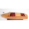 HomeRoots 15" Natural Manufactured Wood Boat Sculpture - 4 of 4