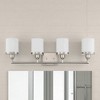 Sunset Payton 4-Light 100W Vanity in Bright Satin Nickel - 3 of 3