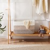 Blanket Basket,Rectangle Woven Baskets for Storage,65L Laundry Basket - 4 of 4