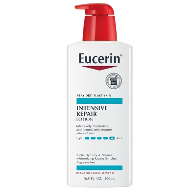 Eucerin Intensive Body Lotion For Very Dry Skin Unscented - 16.9 Fl Oz Target